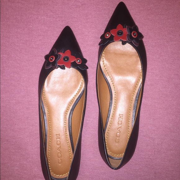 COACH APPLIQUÉ FLATS - Picture 2 of 7